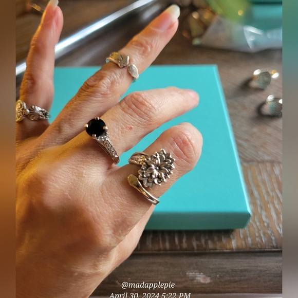 1885 Tiffany & Co. Ragged Sailor Spoon Ring in Sterling Silver Luxury Vintage 37 - Picture 13 of 14